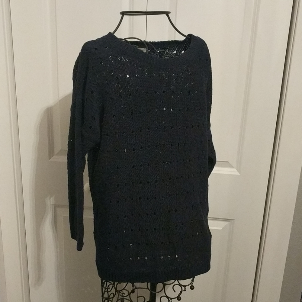 Blue sweater